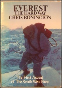 Mount Everest mountaineering books bonington